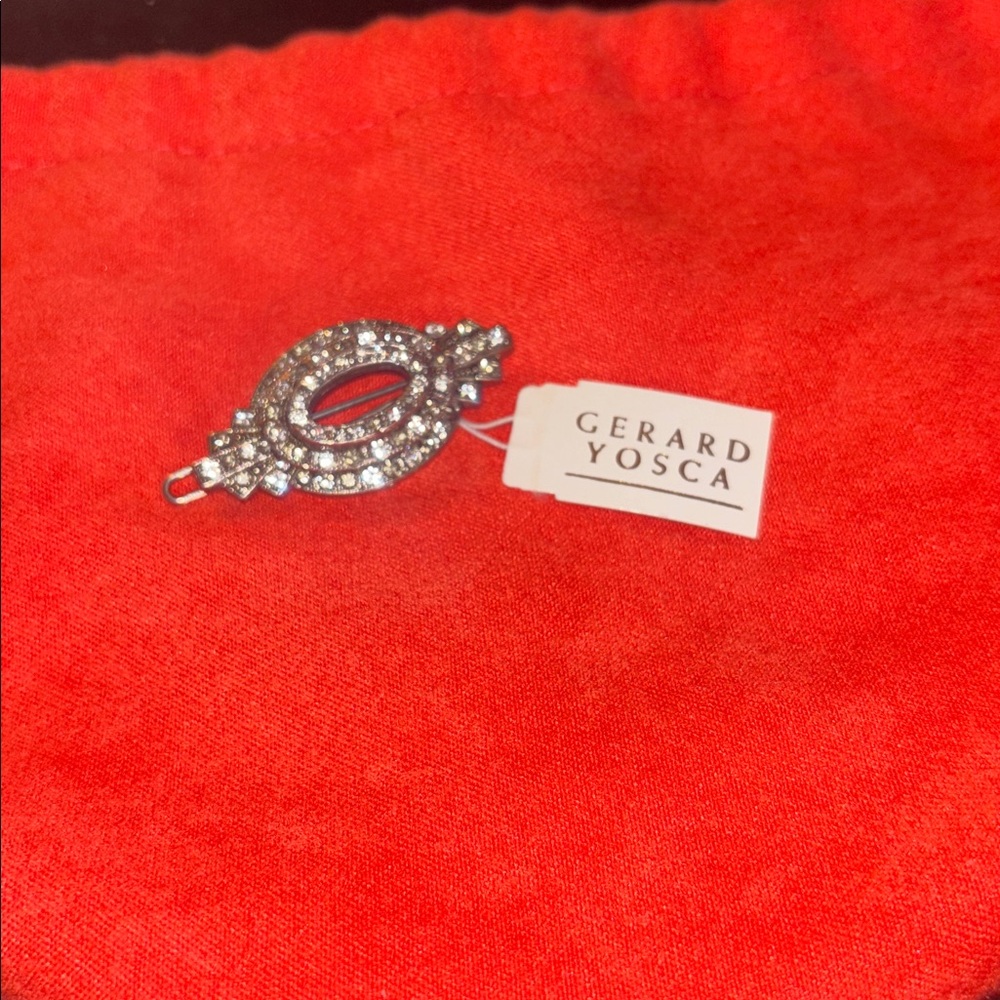 Gerard Yosca Marcasite Barrette